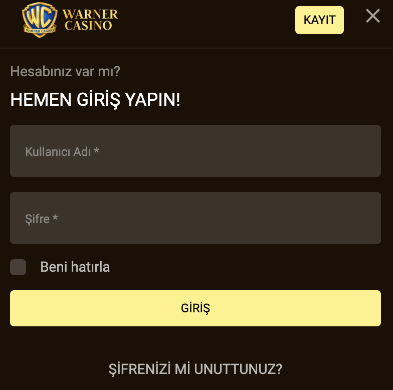 Warnercasino Giriş