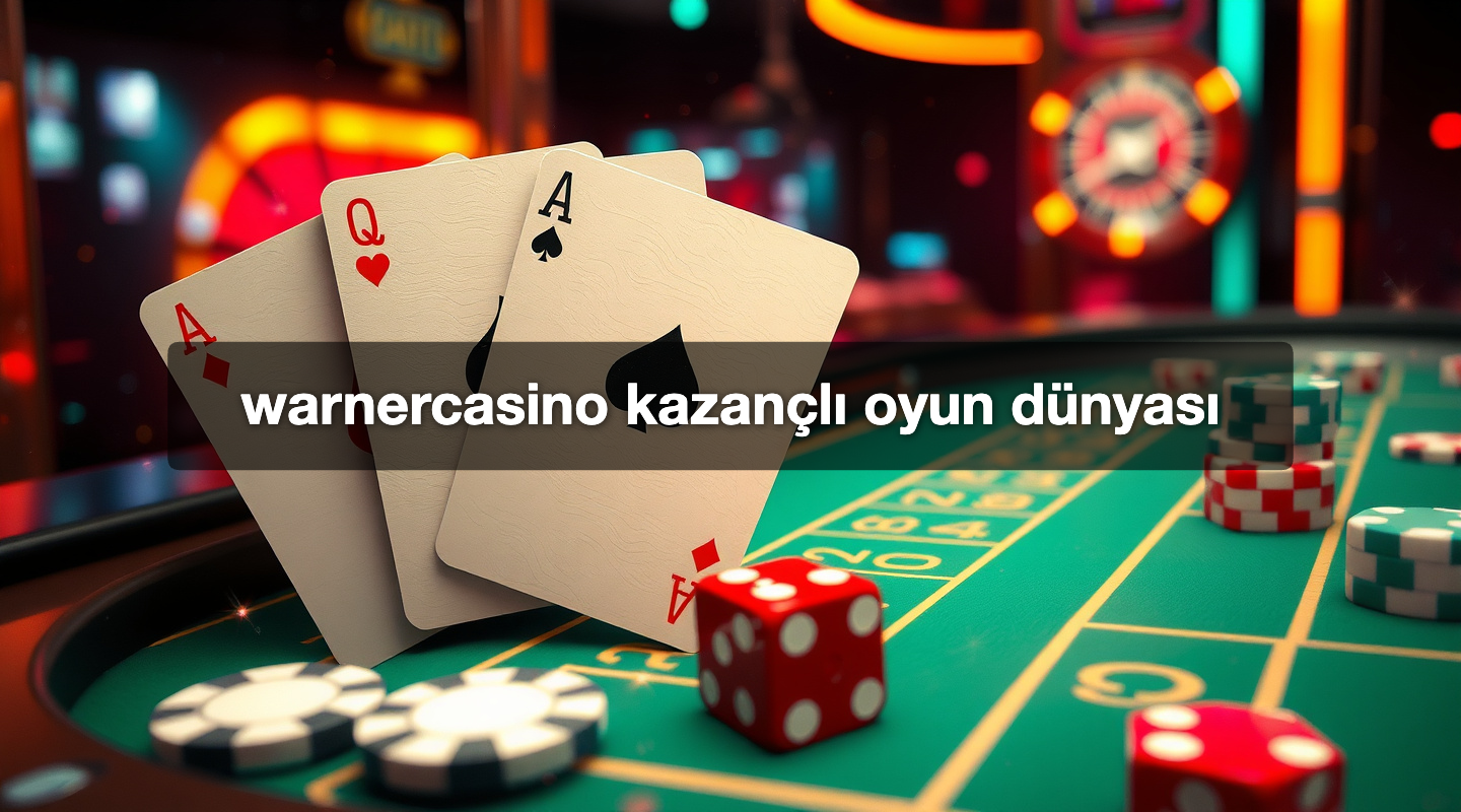 warnercasino kazançlı oyun dünyası